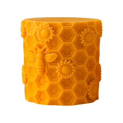 Honeycomb Silicone Cylinder Mold MB188