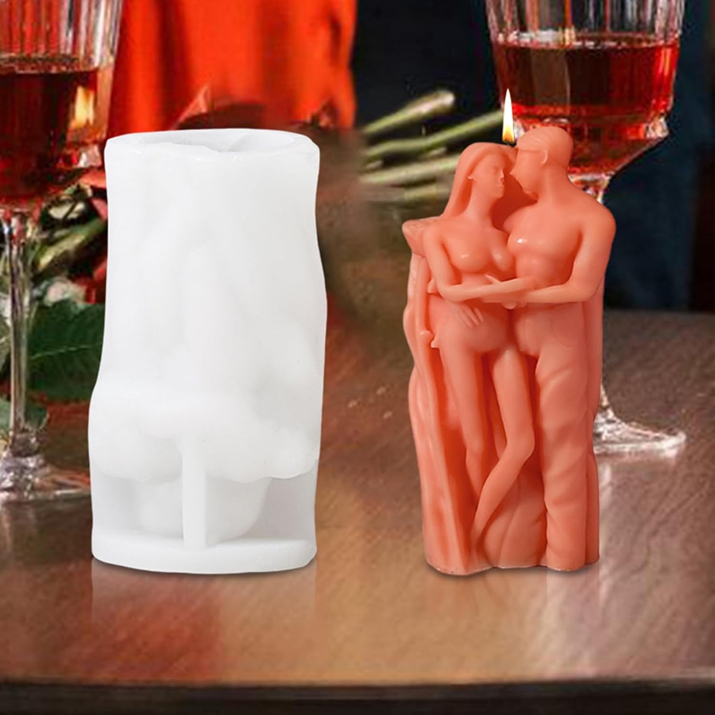 Forever Together Candle Mold MB121