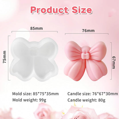 Butterfly Bow Candle Mold MB215