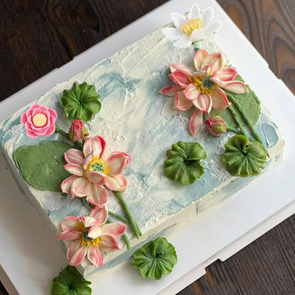 lotus Pond Flower Mould CD007
