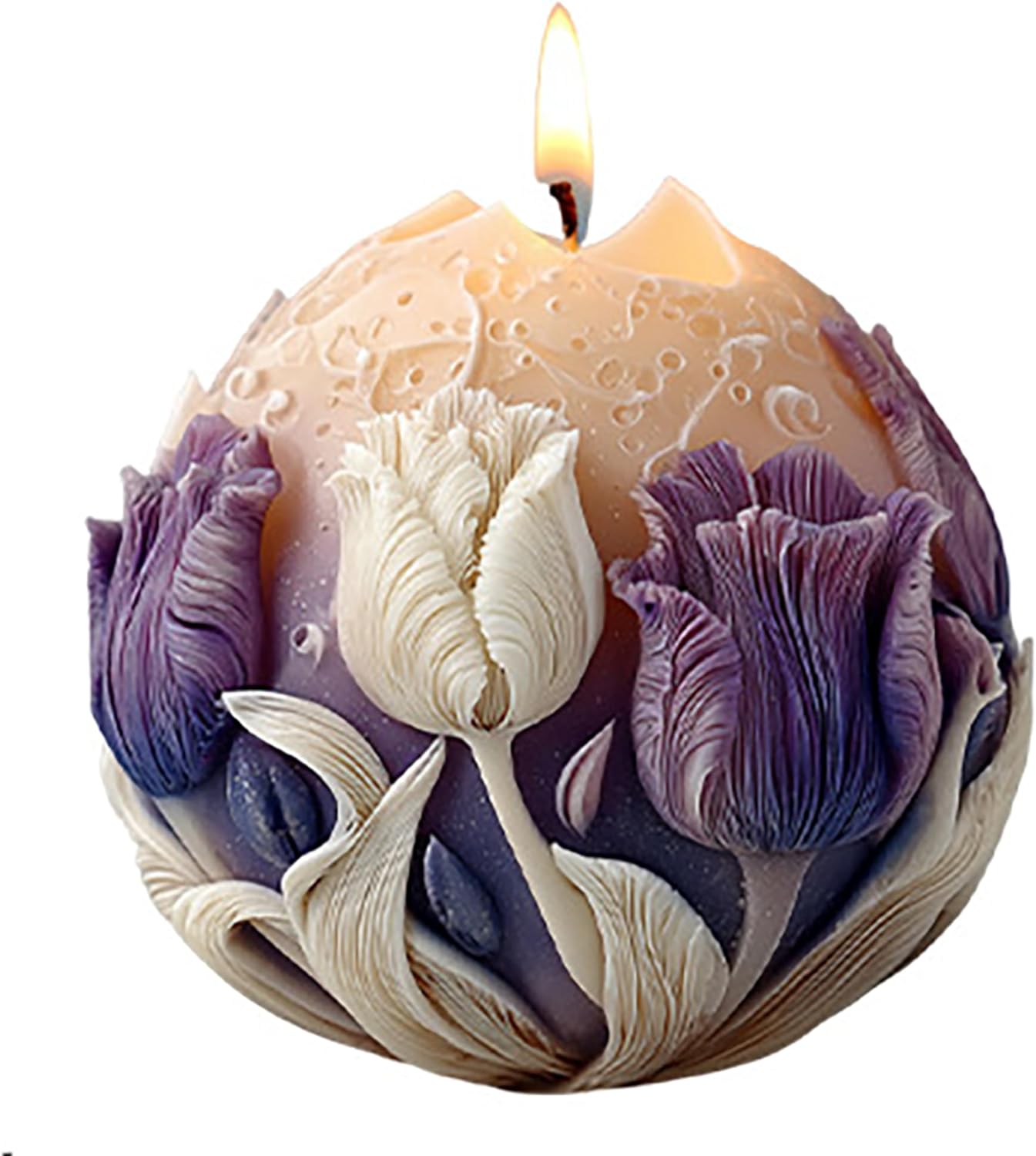 Rose With Moon Mold MB150