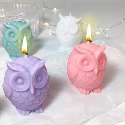 Owl Candle Silicon Mould MB010