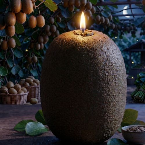 Kiwi Candle Silicone Mould MB029