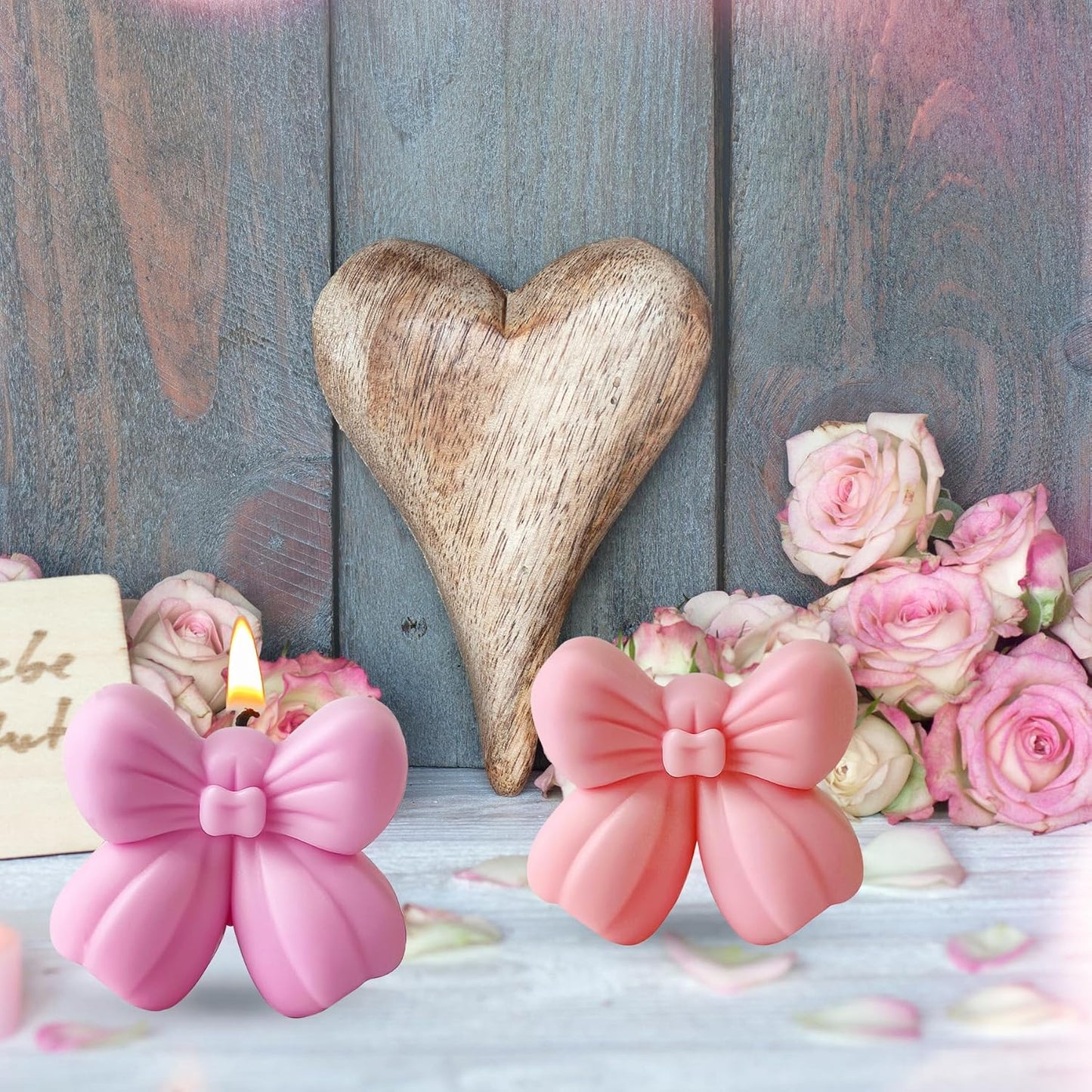 Butterfly Bow Candle Mold MB215