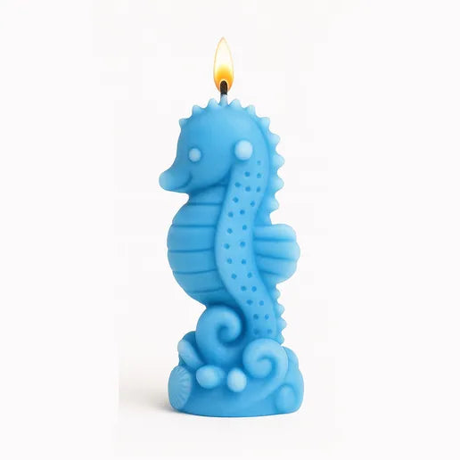 Ocean Style Seahorse Candle Silicon MB084