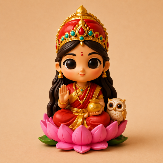 Cute Lakshmi Mold Silicon Mold ADM064