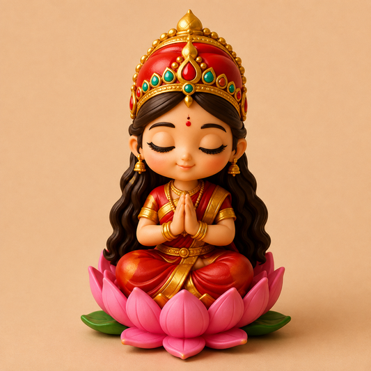 Prayer Pose Lakshmi Silicon Mold ADM065