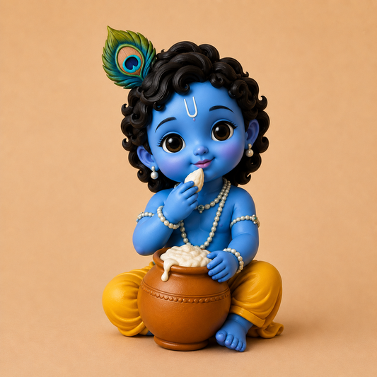 Makhan Chor Krishna Silicone Mold ADM066