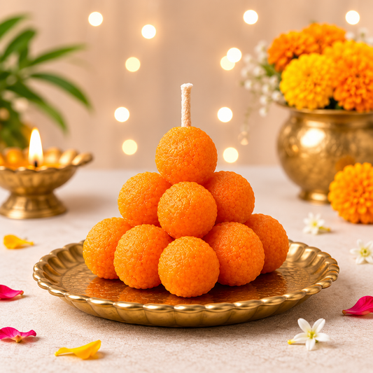 Laddu Pyramid Candle Mold MB222
