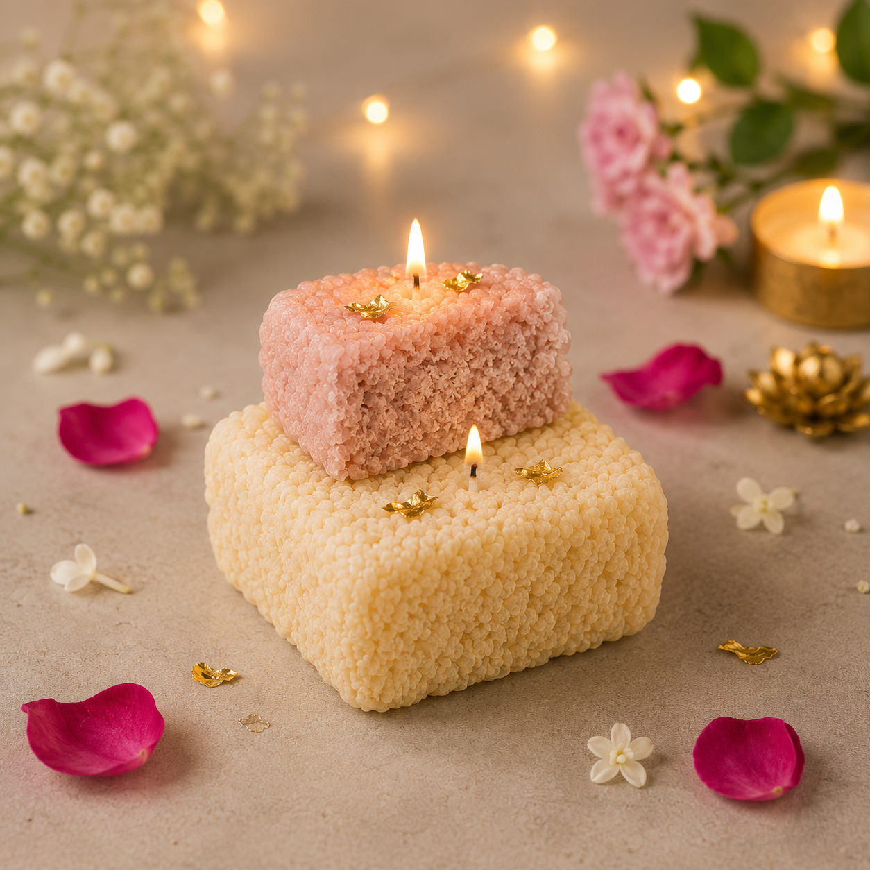 Barfi Candle Mold  MB224