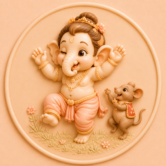 Dancing Ganesha Mold ADM037