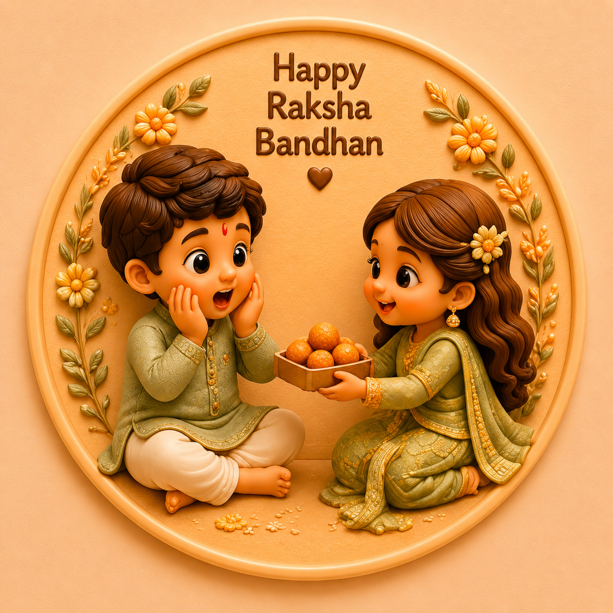 Sweet Surprises Raksha Bandhan Mold ADM049