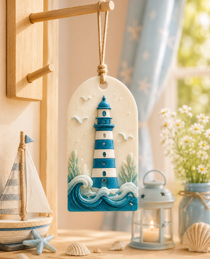 Ocean Beacon Lighthouse Wax Sachet Mold WM032