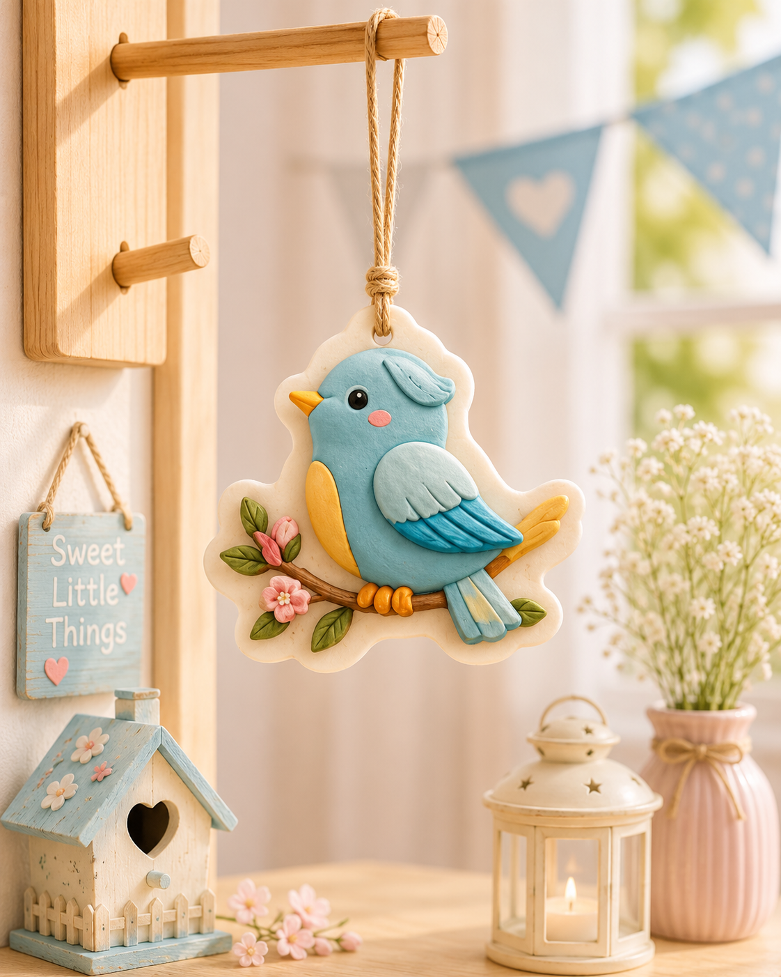 Blooming Bird Wax Sachet Mold WM034