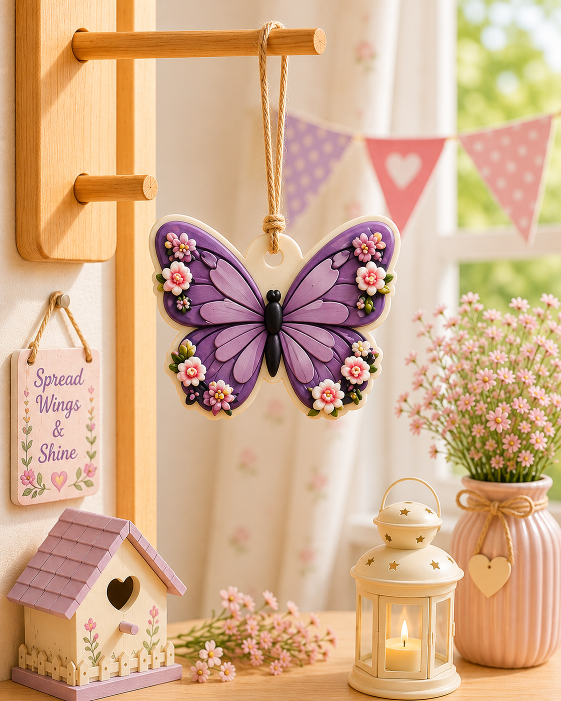 Butterfly Blossom Wax Sachet Mold  WM038
