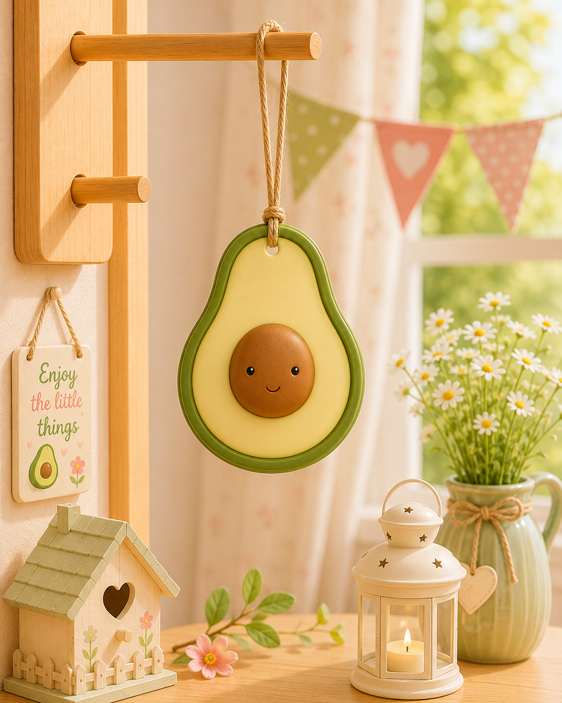Happy Avocado Wax Sachet Mold  WM039