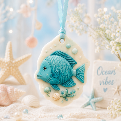 Ocean Reef Fish Wax Sachet Mold  WM022