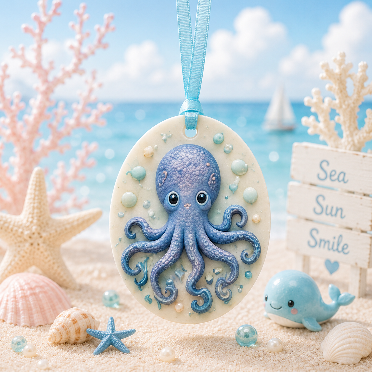 Ocean Buddy Octopus Wax Sachet Mold  WM025