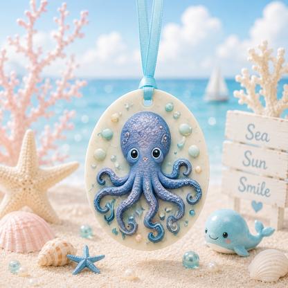 Ocean Buddy Octopus Wax Sachet Mold  WM025