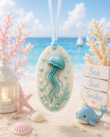 Ocean Glow Jellyfish Wax Sachet Mold WM027