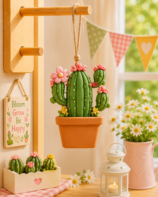 Cactus Bloom Wax Sachet Mold WM043