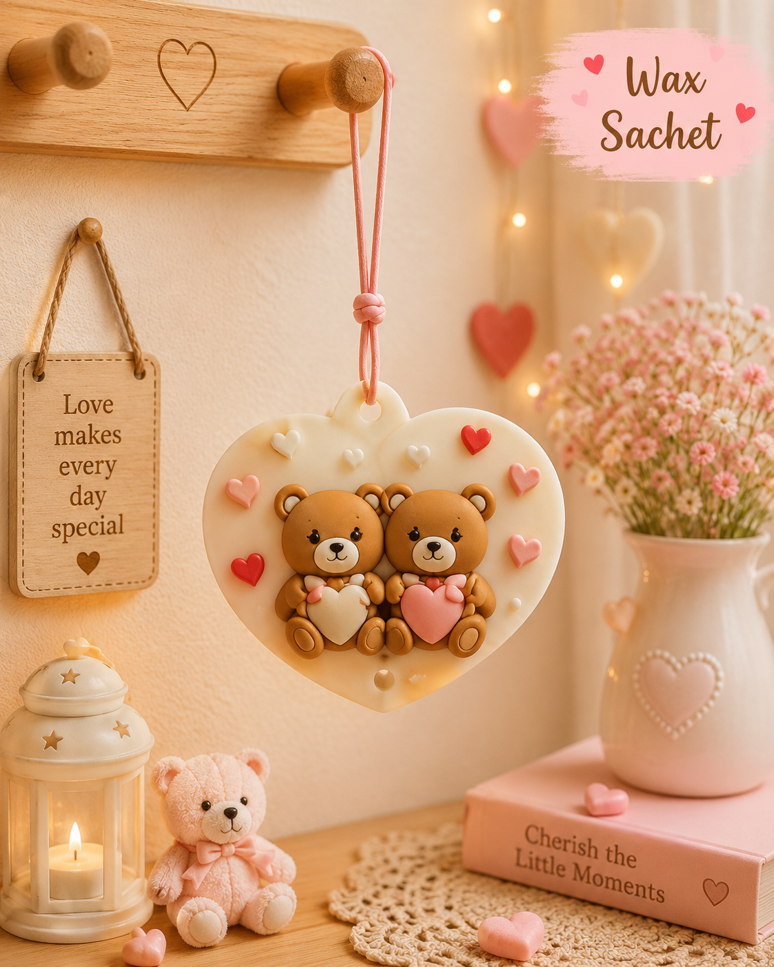 Teddy Love Wax Sachet Mold WM051