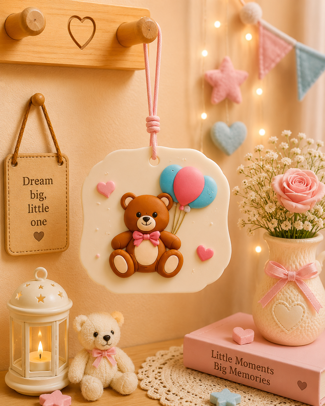 Sweet Teddy Dreams Wax Sachet Mold WM059