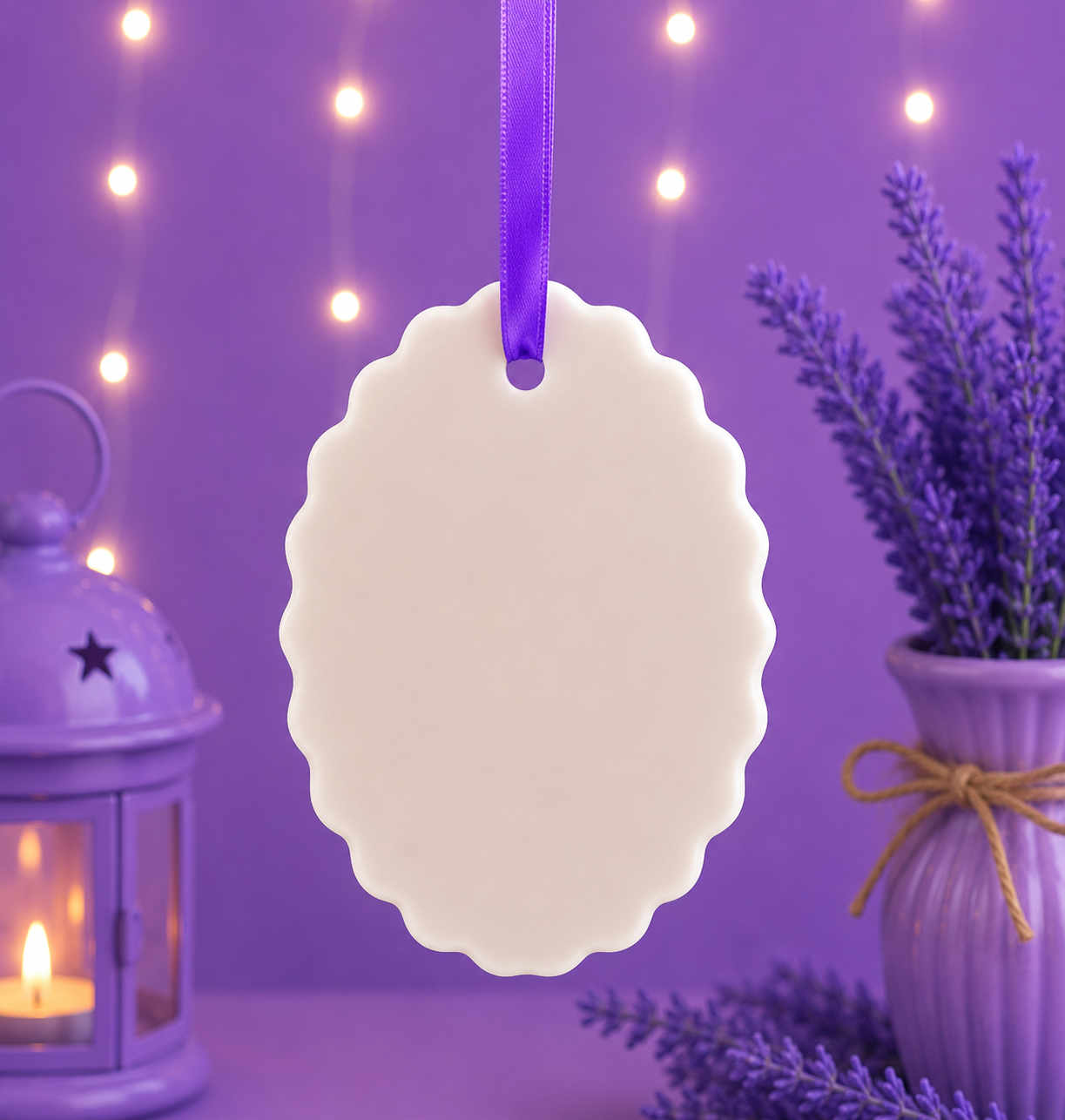 Oval Scalloped Wax Sachet Mold WM074