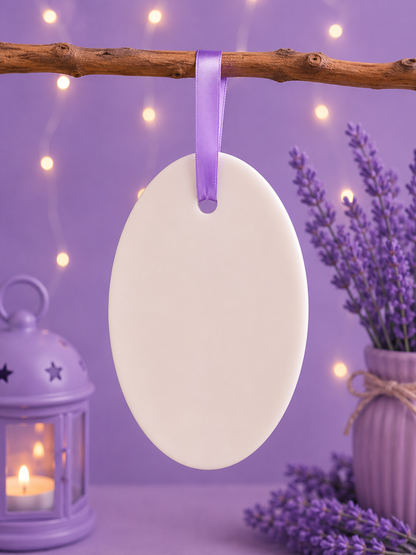 Oval Floral Wax Sachet Mold WM068