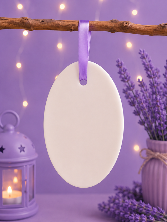 Oval Floral Wax Sachet Mold WM068