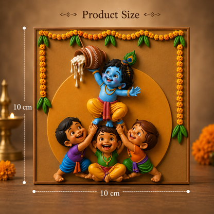 Joyful Krishna Friends Mold ADM012