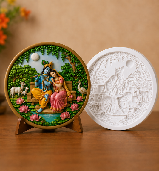 Radha Krishna Serenity Mold ADM013