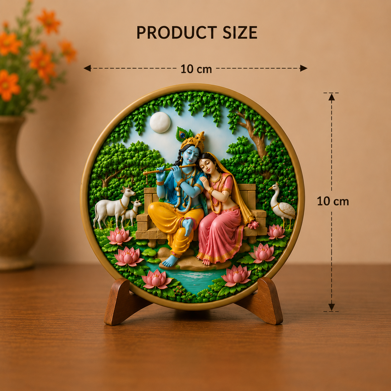 Radha Krishna Serenity Mold ADM013