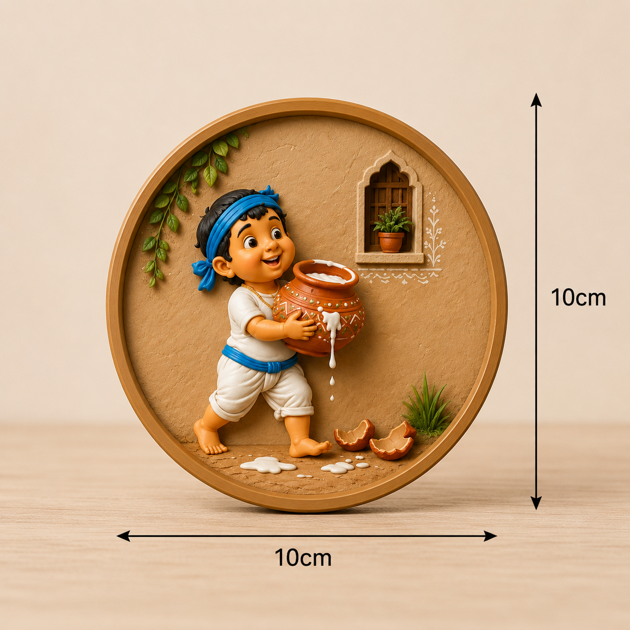Makhan Matki Krishna Mold ADM018