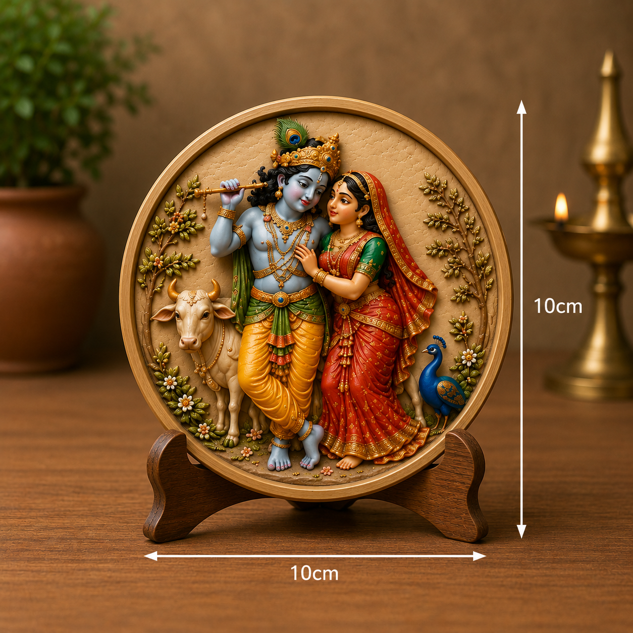 Radha Krishna Grace Mold SKU : ADM022
