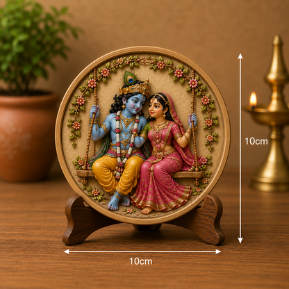 Radha Krishna Blossom Swing Mold ADM023