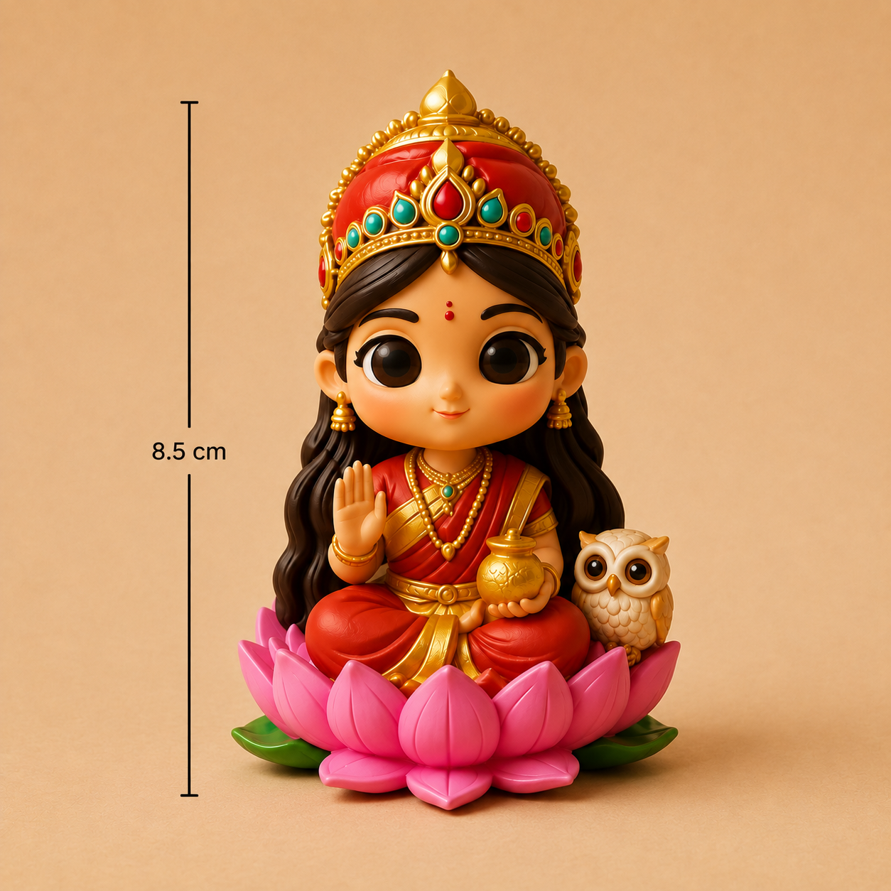 Cute Lakshmi Mold Silicon Mold ADM064
