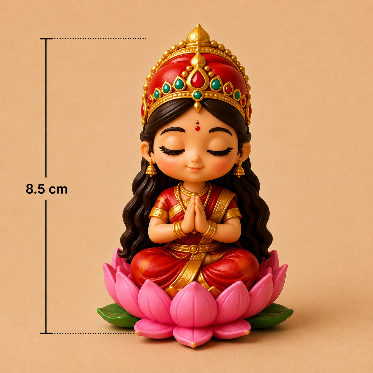 Prayer Pose Lakshmi Silicon Mold ADM065
