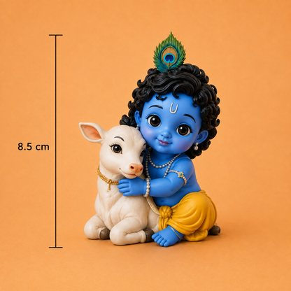 Bal Gopal Hugging Calf Silicone Mold ADM071