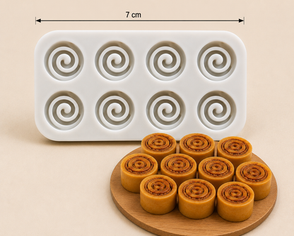 Mini Bhakarwadi Mold 8 Cavity CD016