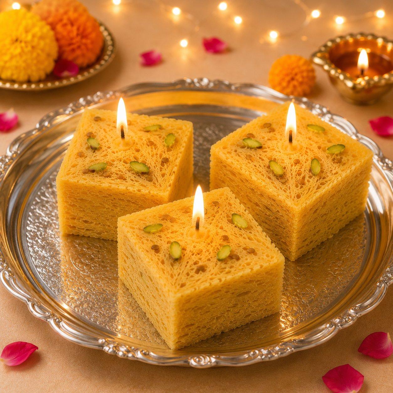 Soan Papdi Candle Mold MB235