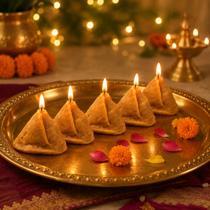 Samosa Candle Silicone Mould MB013