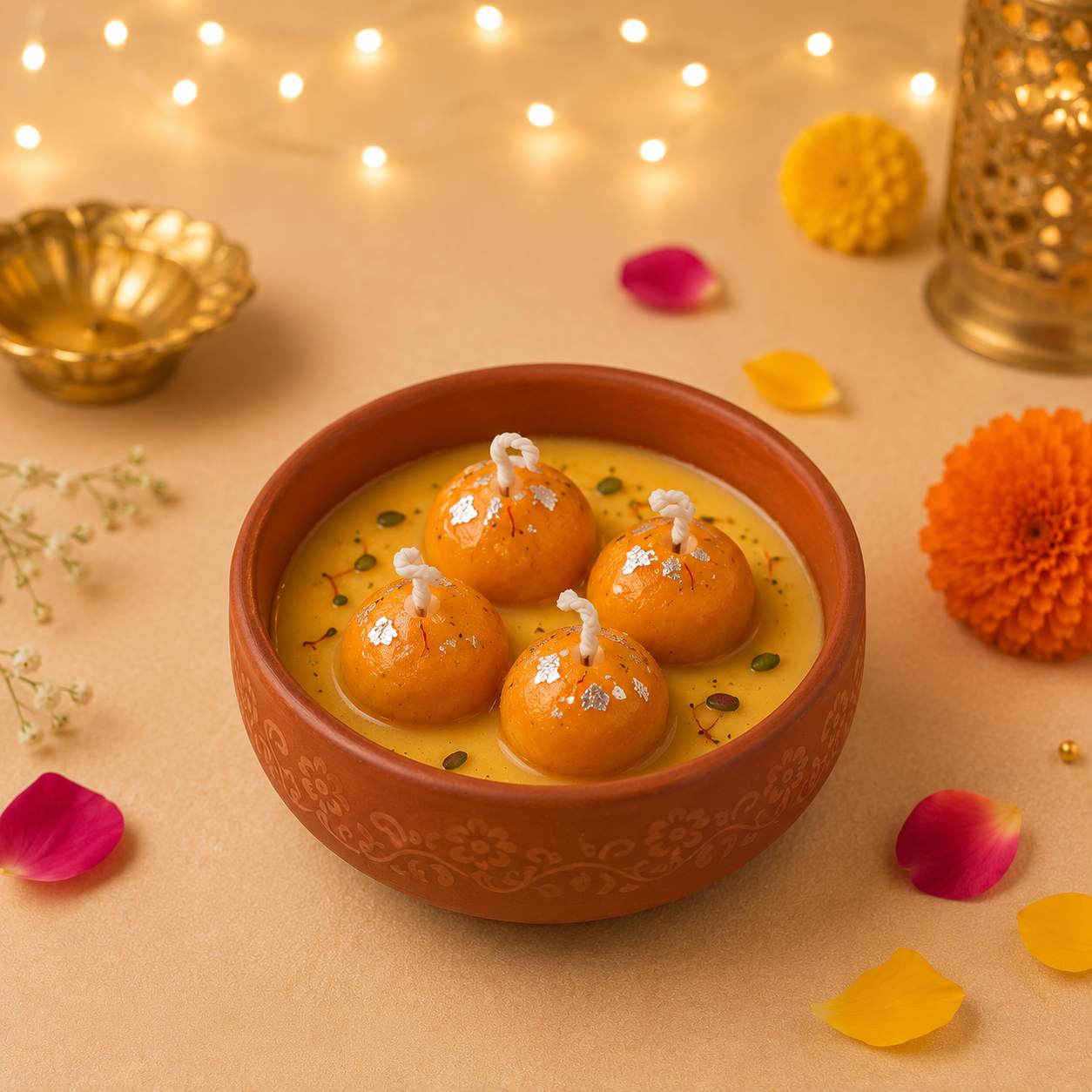 Rasmalai  Silicone Mold MB238