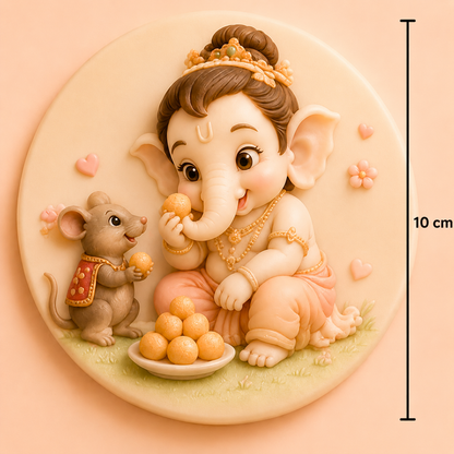 Laddu Priya Ganapati Mold ADM030