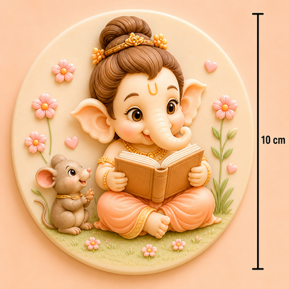 Knowledge Blessing Ganapati Mold ADM031