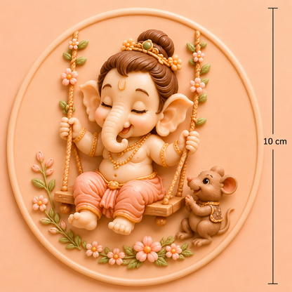 Swinging Ganesha Mold ADM036