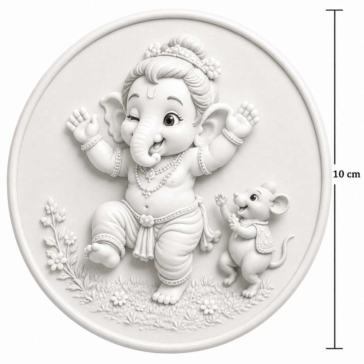 Dancing Ganesha Mold ADM037