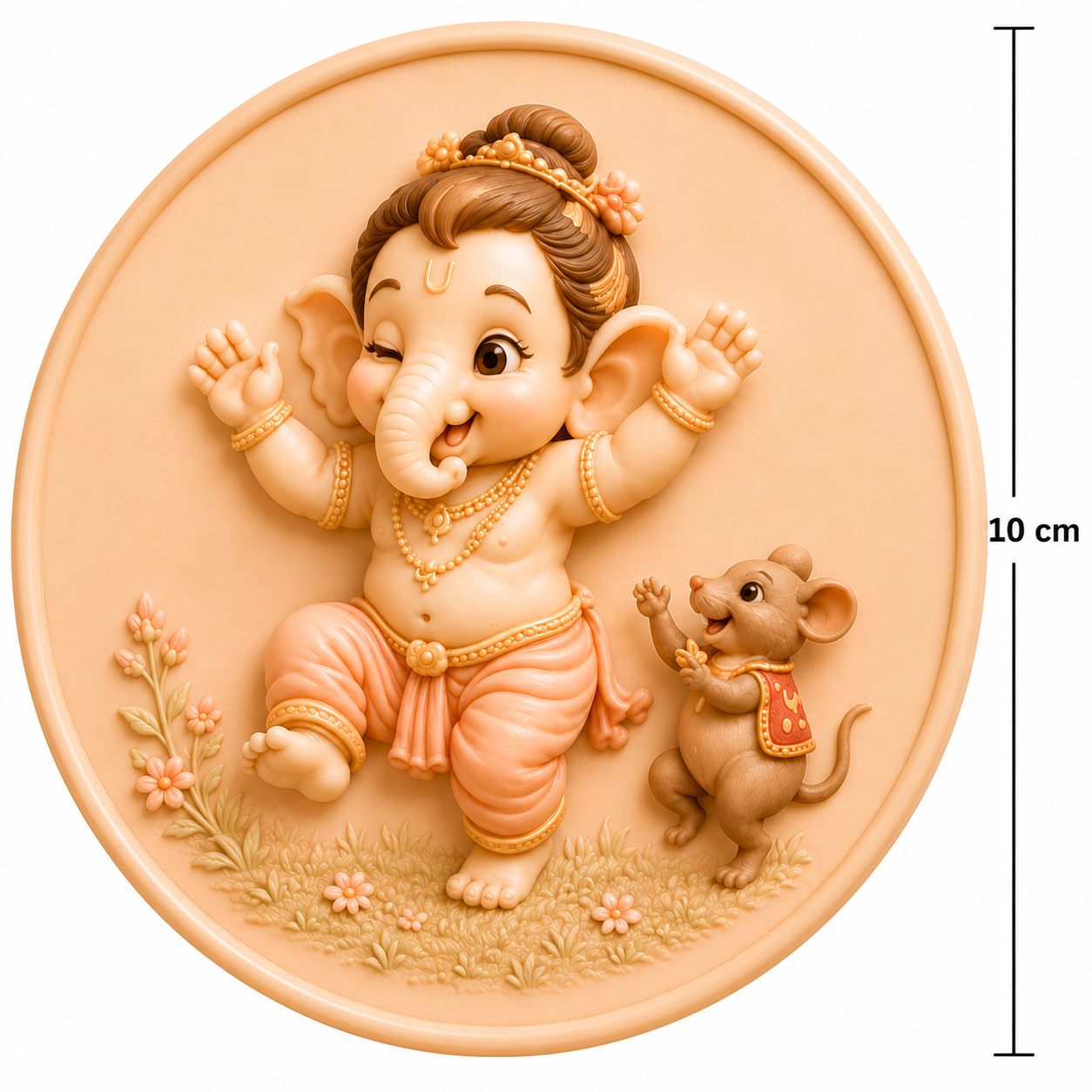 Dancing Ganesha Mold ADM037