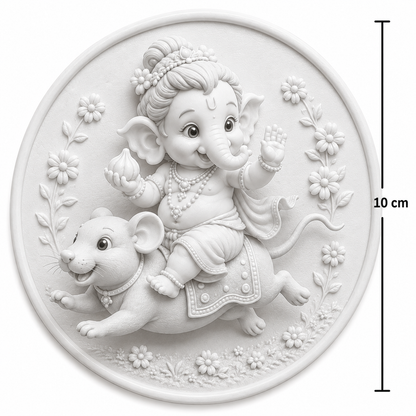Mushak Savari Ganesha Mold ADM039