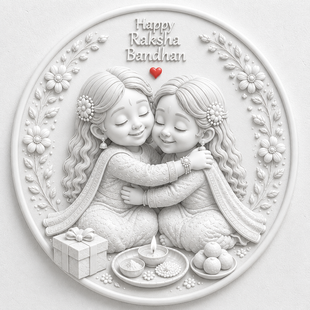 Forever Sisters Raksha Bandhan Mold ADM041